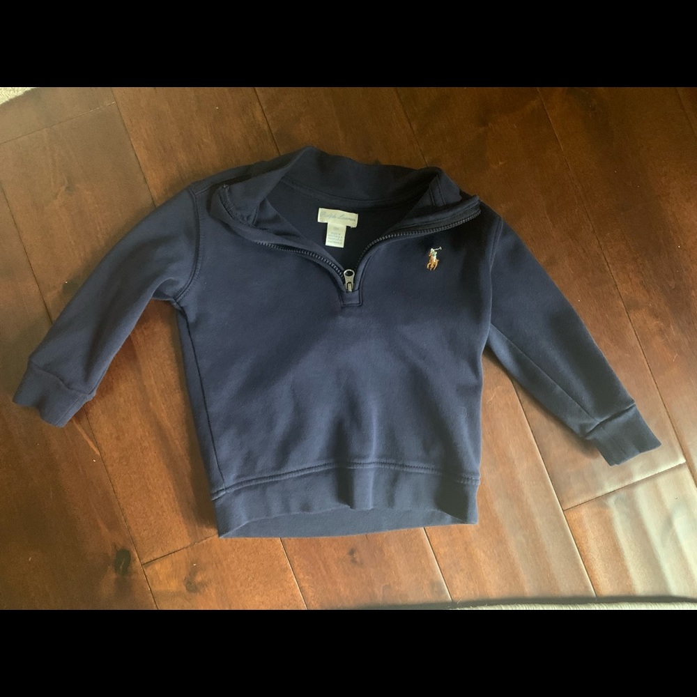 Bundle of 2 Polo Ralph Lauren 3/4 zip pullovers